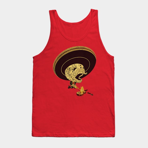 Monterrey Fire Tank Top by lopescodesign